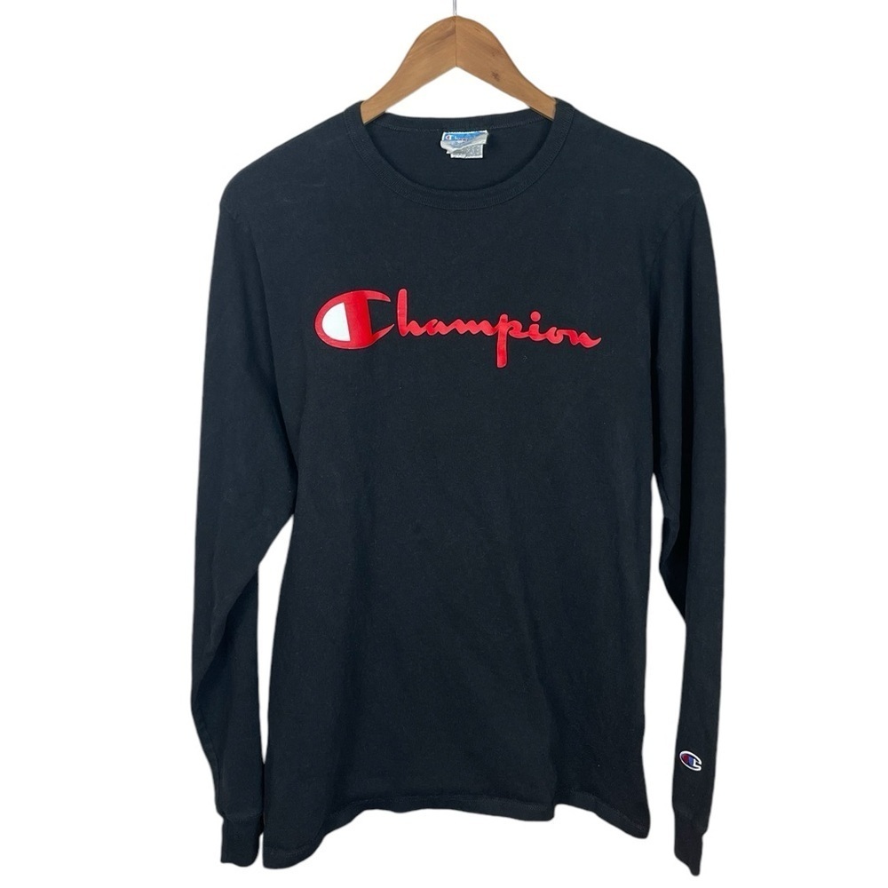 LS389 Men’s Champion Authentic Brand Long Sleeve T Shirt L